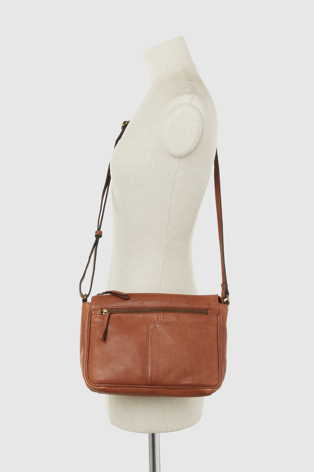 Abi Leather Crossbody Bag